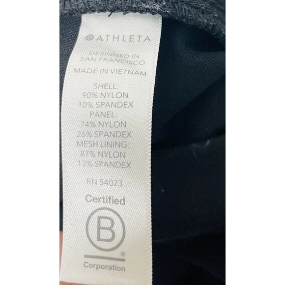 Athleta Headlands Hybrid Trek Jogger Pant 8 Hiking Outdoor Black Stretch Pull On - Picture 10 of 11